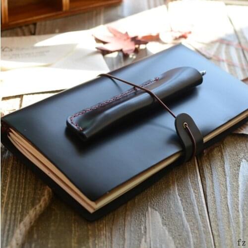 10 Pcs Standard Genuine Leather Notebook Handmade Vintage Cowhide Diary Journal Sketchbook Planner