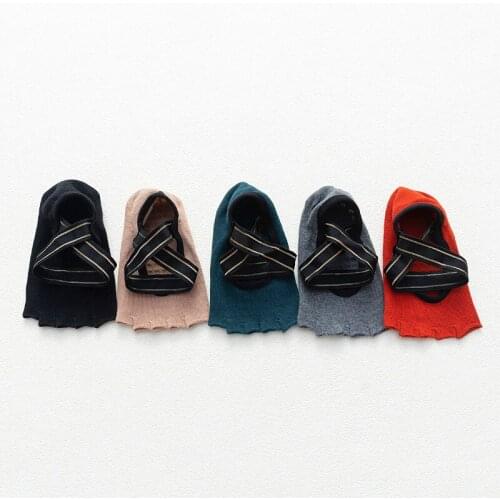 Quick-Dry Damping Pilates Ballet Socks Good Grip For Men&Women Cotton Socks Women High Quality Bandage Yoga Socks Anti-Slip