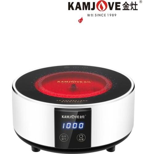 Radiant cooker cast iron pot Touch black crystal panel tea stove cooked teapot