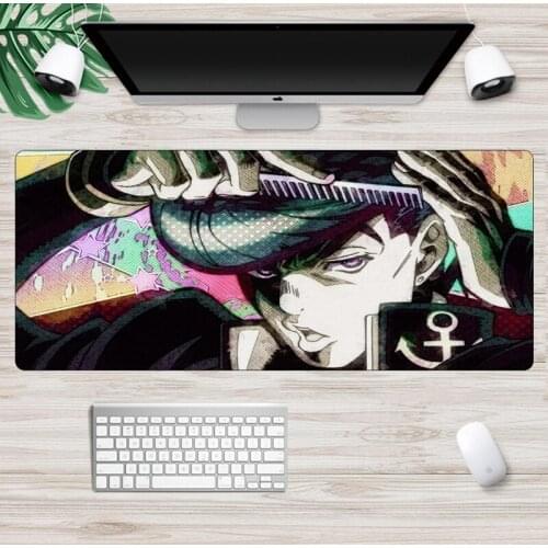 Anime Jojo Bizarre Adventure Game SIANCS Mouse Pad Computer Locking Unique Table Pad Rubber Notebook PC Gaming Carpet MousePad