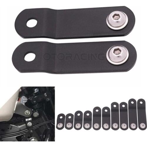 25mm-76mm Gas Tank Lifts Kit For Harley Dyna Street Fat Bob Super Glide Low Rider Switchback Raise Tank Modified Risers Bracket