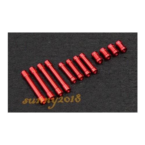 M3*10mm/M3*21.5mm/M3*35mm CNC Aluminum alloy Standoff/Spacer Stud Fastener 10PCS aluminum column for mini Quadcopter QAV 250 280