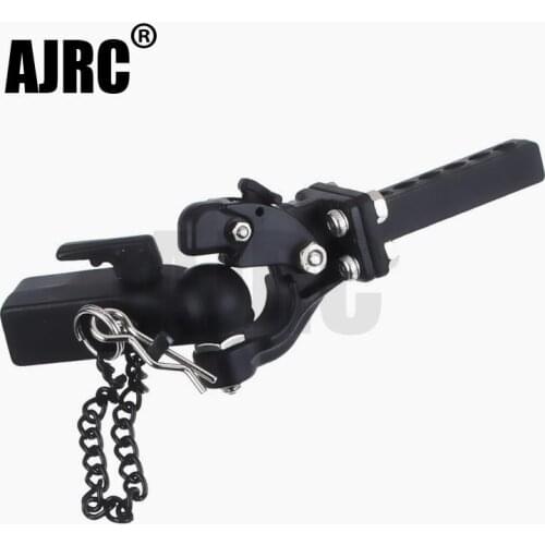 RC Metal Trailer Hook Connector Coupler For 1/10 RC Crawler Car Traxxas TRX4 Bronco RC4WD D90 Axial SCX10 90046 JIMNY G500 G63