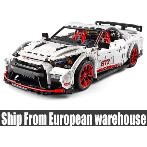 Mould King 13172 Nismo Nissan GTR GT3 Speed Racing Sport Car Set Compatible 25326 Building Blocks Bricks Model Toy