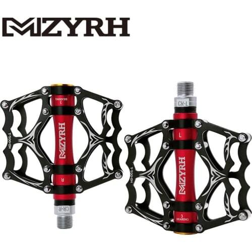MZYRH Bicycle Foot Pedal CNC Ultra-light Aluminum Alloy Link-up MTB Mountain Bike Road General-purpose Foot Pedal Accessories