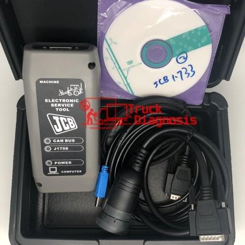 For JCB Diagnostic Kit JCB Electronic Service Tool JCB Excavator Agricultural Truck Diagnosis KIT V1.73.3 +JCB service parts pro