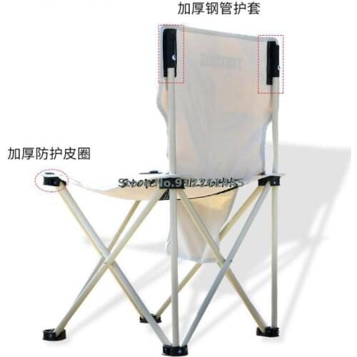 Outdoor Folding Chairs Portable Camping Beach Chairs Art Painting Chairs Home Chairs