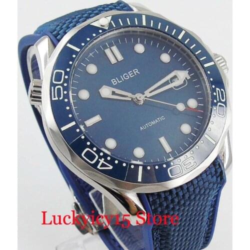 2019 New Round 41mm Automatic Mens Watch Sapphire Crystal Wristwatch Date Window