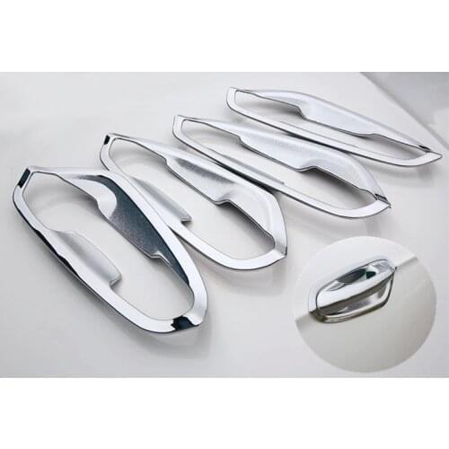 FUNDUOO New ABS Chrome Door Handle Cup Bowl For FORD FUSION / MONDEO 2013 2014 2015 2016 2017 2018 2019 Car Styling Accessories