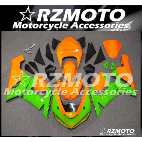 New Abs Motorcycle Fairing Fit For Kawasaki ZX6R 636 ZX-6R 2005 2006 Bodywork Injection mold Store No.0330