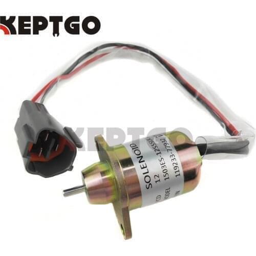 Fuel Shutoff Solenoid M810324 12v For John Deere Tractor 4200 4300 4400 4500 4600 4700