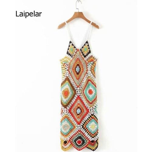 Beach Dress Cover Up Sexy Hollow Out Mesh Knitted Tunic Swimsuit Coverup Womens Beach Sarong Robe De Plage