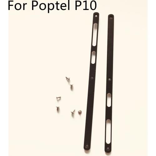 Poptel P10 Used Phone Side Trimming Case Cover + Screws For Poptel P10 MTK6763V 5.5" 1280X640 Free Shipping