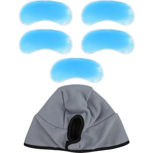 Ice Pack Hat Cap Cooling Cap Headache And Migraine Relief Cap Convenient Cooling Cap Ice Pack Ice Cap For Family Men Women
