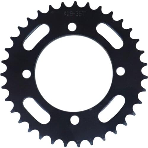 Motorcycle scooter drive gear 428 chain sprocket 35 tooth 35T sprockets For 110cc 125cc 140cc Dirt Pit Bike