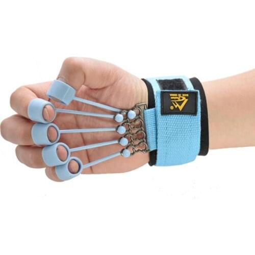 Silicone finger abduction tension device portable soft finger flexion extension training device finger rehabilitation exercise