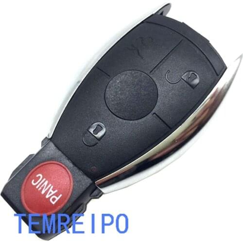 10pcs/log Replacement Remote Control Key Case For Mercedes Benz W203 W210 W211 AMG W204 C E S CLS CLK CLA SLK Classe