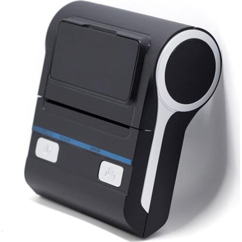 Portable 80mm Thermal Bluetooth4.0 Receipt Printer USB Android IosThemral Ticket Printer Wireless Handheld Phone Ticket Printing