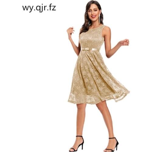WY.QJR.FZ Womens Lace Dresses