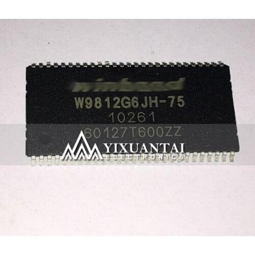 1pcs/lot 5pcs/lot 10pcs/lot Free shipping 100% original W9812G6JH-75 W9812G6JH W9812 TSOP54