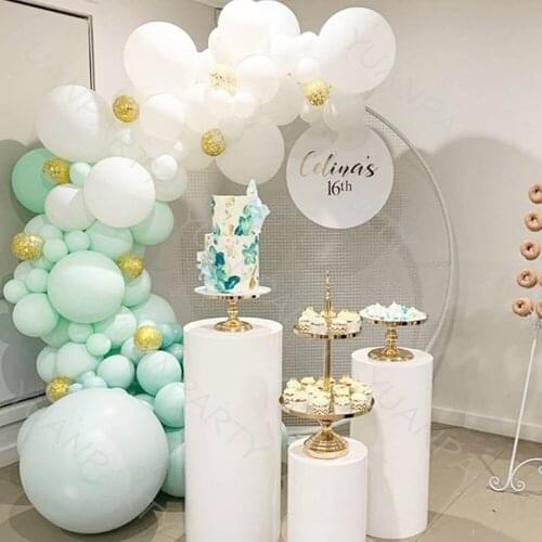 109 Pack Macaron Pastel Balloons Garland Arch Kit Confetti Balloon for Anniversary Wedding Party Decoration Baby Birthday Shower
