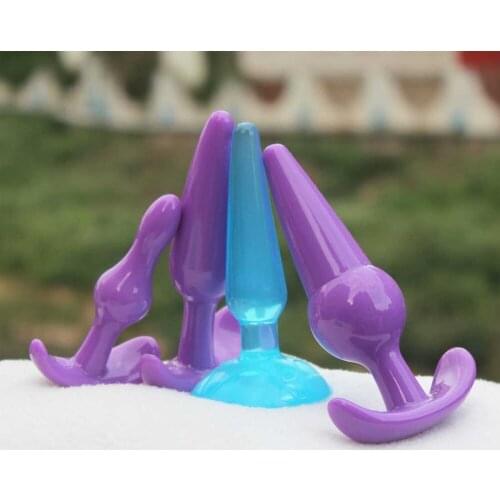4pcs/set Sex Products best selling silicone anal toys anus plug for women, butt plug, silicone anal plug ,Anal Sex Toys