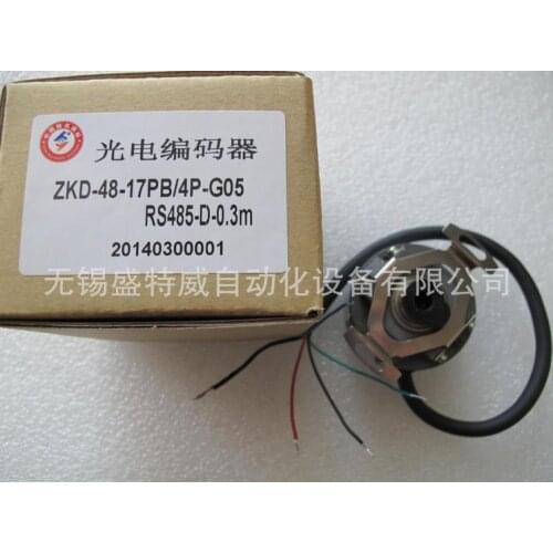 Changchun Yu Heng absolute code servo hollow shaft encoder ZKD-48-17PB / 4P-G05RS485-D new original