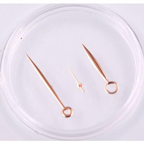 Rose Gold Hands Fit ETA 6497 6498 movement Hand-winding watch