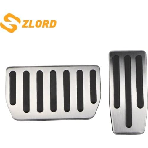 For Tesla Model3 Model 3 2012 - 2021 Aluminium Alloy Car Pedals Accelerator Foot Brake Modified Pedal Pads Kit Cover Accessories