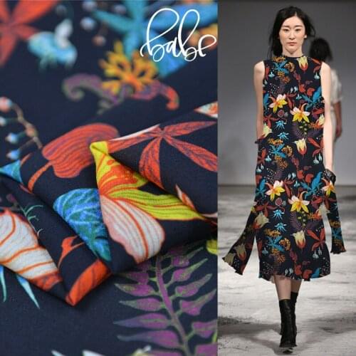 Islands Jianhong Crepe Garment Resistant Drape Fabric Silk