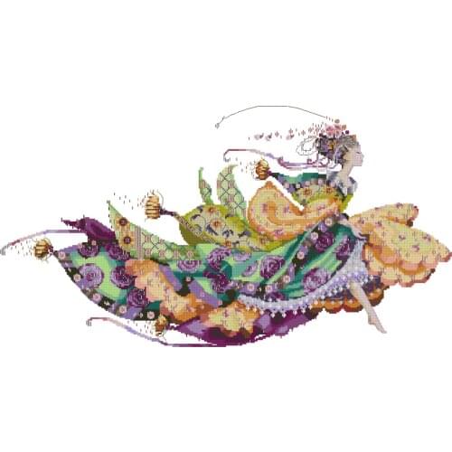 MD169 Princess Eliana) ( Counted Cross Stitch 11CT 14CT 18CT Cross Stitch Kits Embroidery Needlework Sets