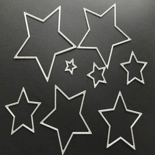 Trendy Star METAL CUTTING DIES Stencil Scrapbooking Photo Album Card Paper Embossing Craft DIY