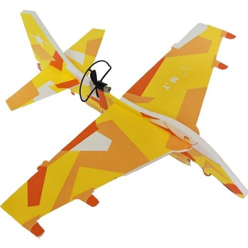 Random Color Aircraft Model Outdoor Toys Hand-eye Coordination Hand Flexibility Electric Roundabout Throw Foam Glider