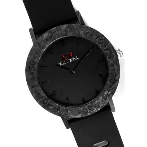 ELMERA Mens Watch High-end Custom Carbon Fiber Shell