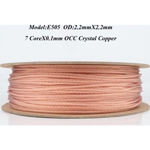 6N OCC Copper upgrade headphone wire Audio DIY earphone wire audio video extend cable