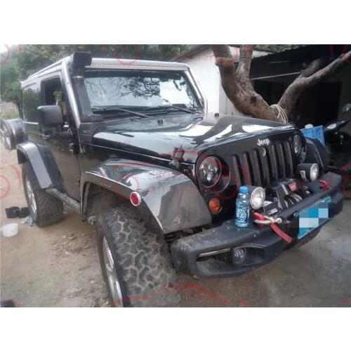 Applicable to, jeep, Wrangler, carbon fiber wheel eyebrow, fender, auto parts, body kit