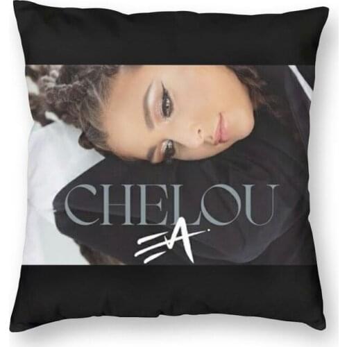 Luxury Eva Queen Throw Pillow Cover Home Decorative Custom Square Music Singer Cushion Cover 40x40 Pillowcover for Sofa