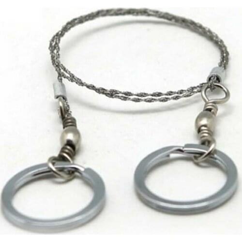 Hand Chain Saw Safety Survival Fretsaw ChainSaw Emergency Outdoor Steel Wire Saw Camping Hunting Kits Pocket Gear