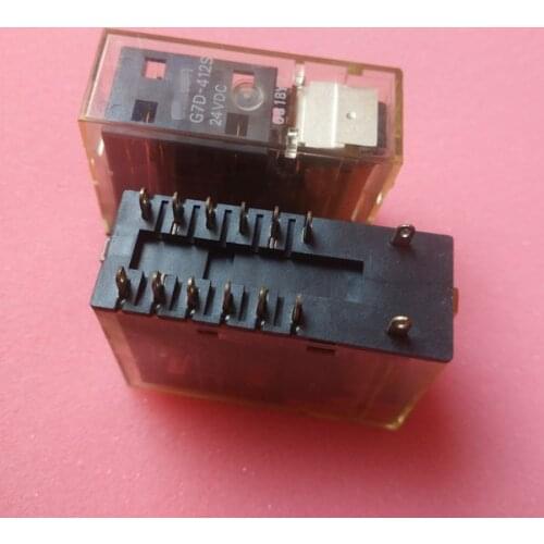 Protective Safety 24V relay G7D-412S 24VDC G7D-412S-24VDC G7D412S 24VDC DC24V 24V 14PIN