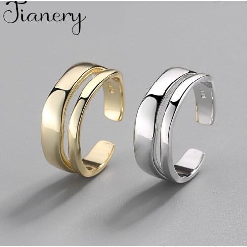 New Hot Gothic Chains Rings For Women Wedding Rings Ladies Accessories Fashion Charm Jewelry Wholesale 2021