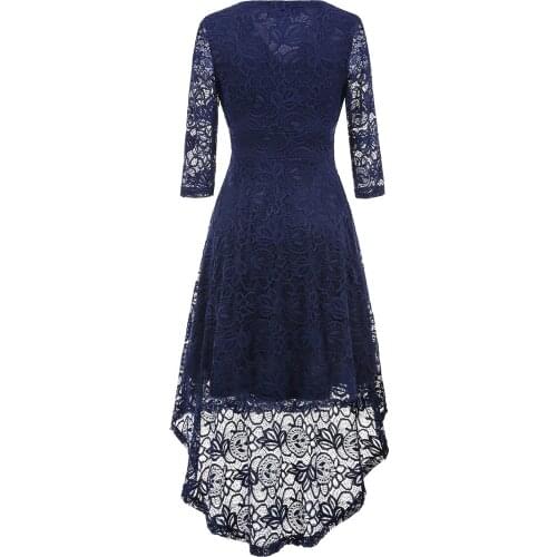 Zoulv 2021 Spring Women Long Sleeve Vintage Dress Elegant Tunic Swing Party Dresses Lace Hollow Sexy Autumn Dress