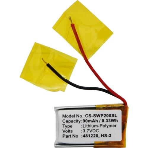 2021 Battery For Samsung 481220 WEP-200,WEP-210,WE-P301 90mAh / 0.33Wh