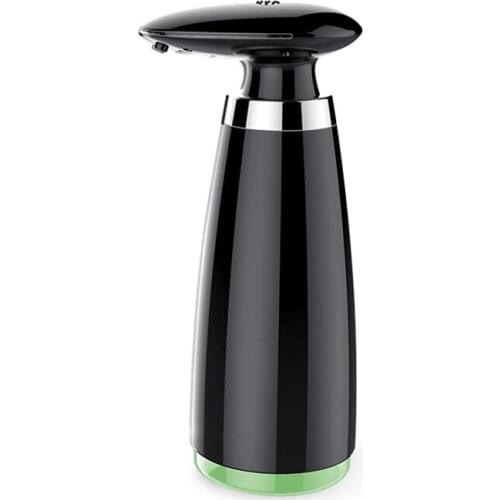 Automatic Soap Dispenser 340ml Non-contact Hand Sanitizer Machine Touchless Soap Dispenser for Kitchen Bathroom, Black, White