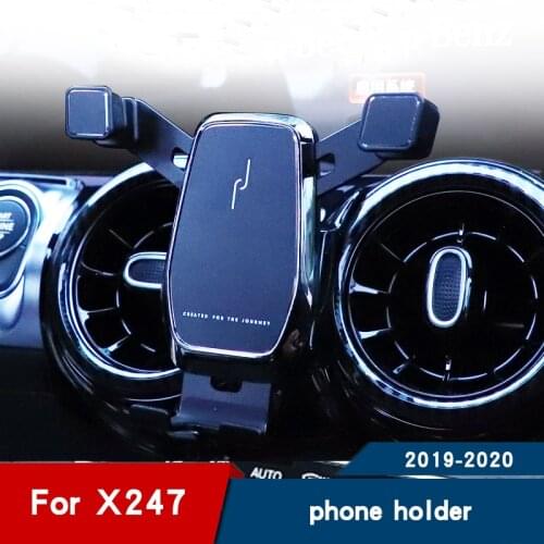 Car Phone Holder for Mercedes GLB X247 Air Vent Mobile Phone Stand Navigation Bracket Interior Modification Accessories