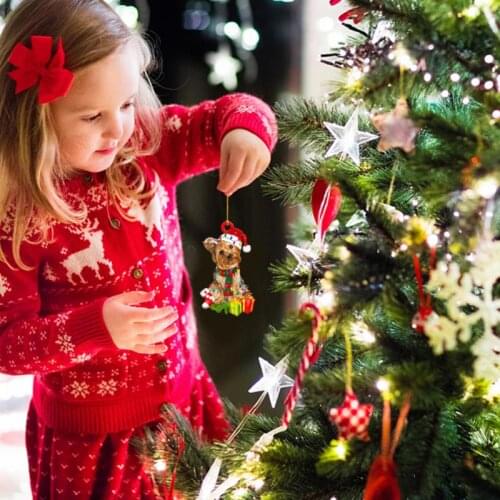 GUMAY Wooden Christmas Decorations