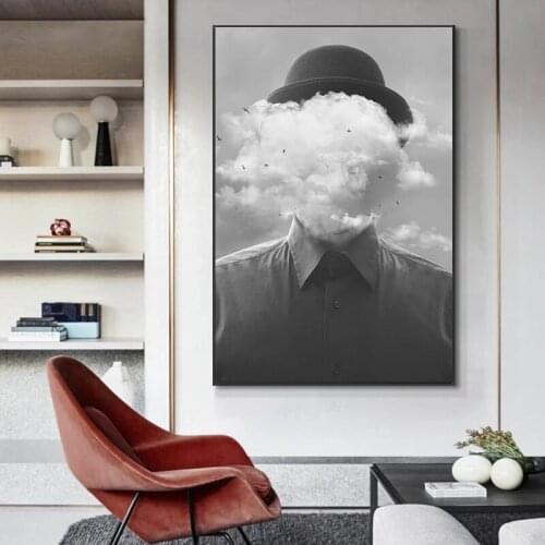 Famous Painting Salvador Dali Galatea Spheres Canvas Painting Wall Art Picture for Living Room Home Decor Painting Gift Cuadros