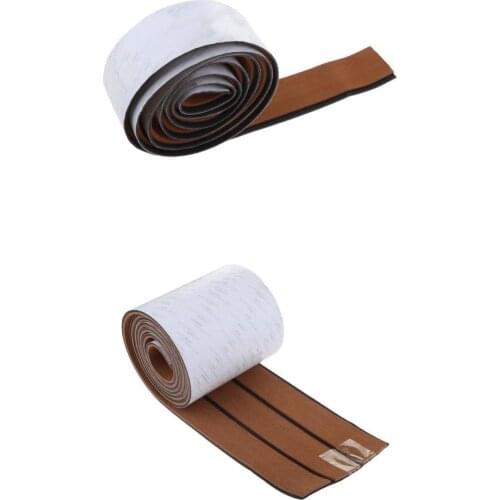 Self Adhesive EVA Boat Yacht Marine Flooring Decking Sheet Pad 94.5 x 6.7(Or 2.2)x 0.2 inch Foam Floor Mat Brown