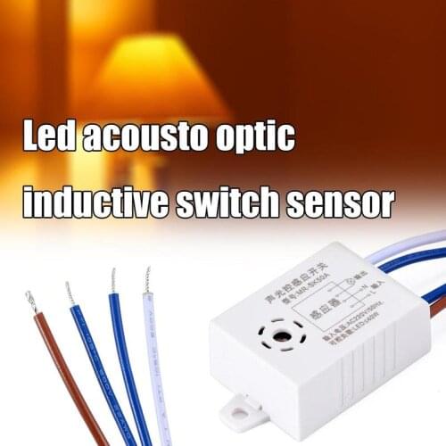 Sound Control Light Sensor Light Sound Sensor Switch Intelligent Ceiling Light Corridor Wall Sound Activation Delay Switch