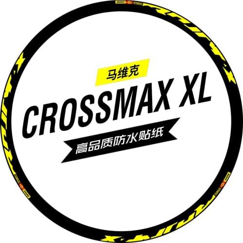 MAVIDEEMAX XL cycle sticker for Mountain Bike 26er 27.5er 29er Rim or Wheel waterproof and Shiny