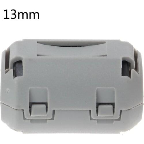 Clip-on Ferrite Choke Ring Cord RFI EMI Noise Suppressor Filter Cable Clip